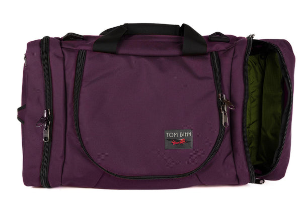 Aeronaut 30 in Aubergine 1050 Ballistic with Moss 210 Cerylon interior.